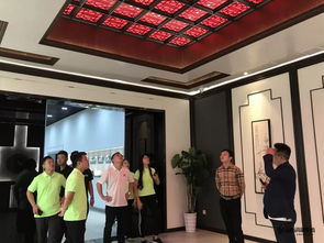 红星美凯龙海宁商场领导莅临品格工厂考察指导